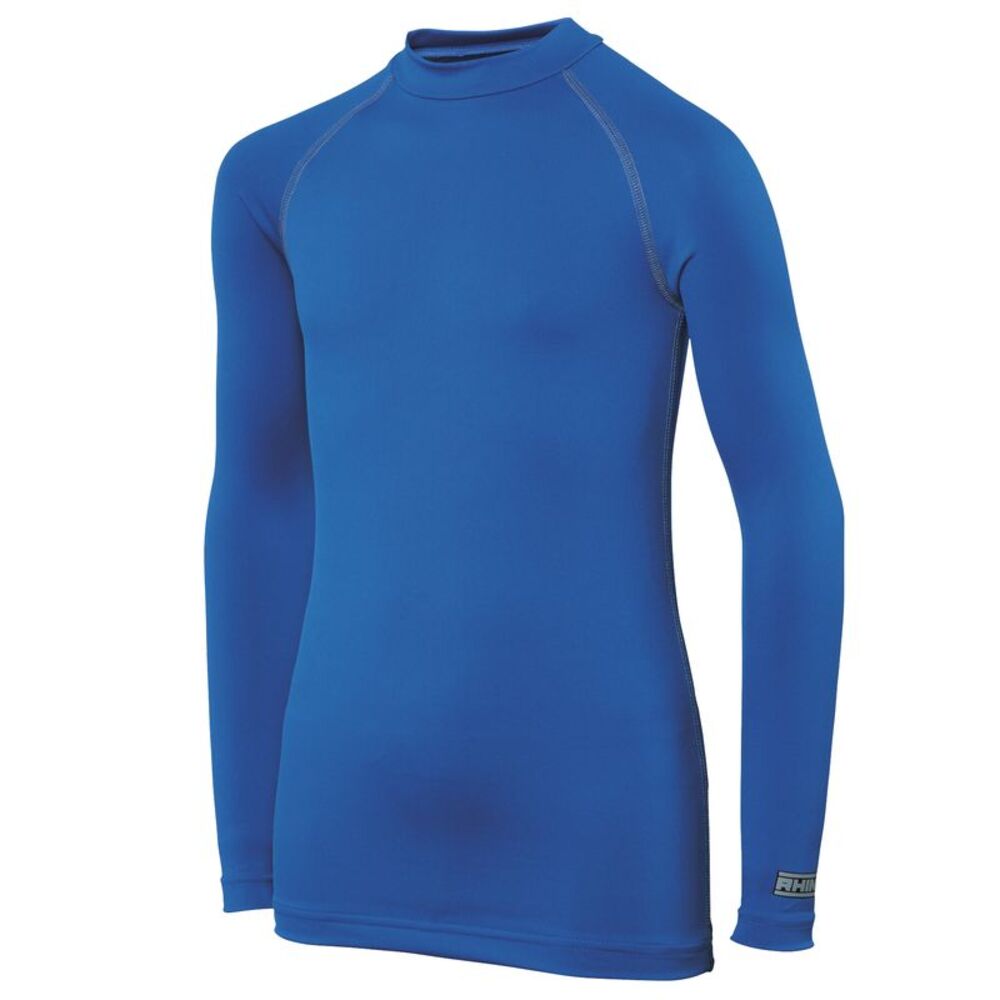 Rhino Childrens Big Boys Long Sleeve Thermal Underwear Base Layer Vest Top / Roy